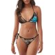 thumbnail image 1 of Balery Ice Blue Coastal Lion Pijama Estampado Bikini de Dos Piezas para Mujer - Conjunto de Bikini Ajustable Sexy y Cómodo para Playa, 1 of 6
