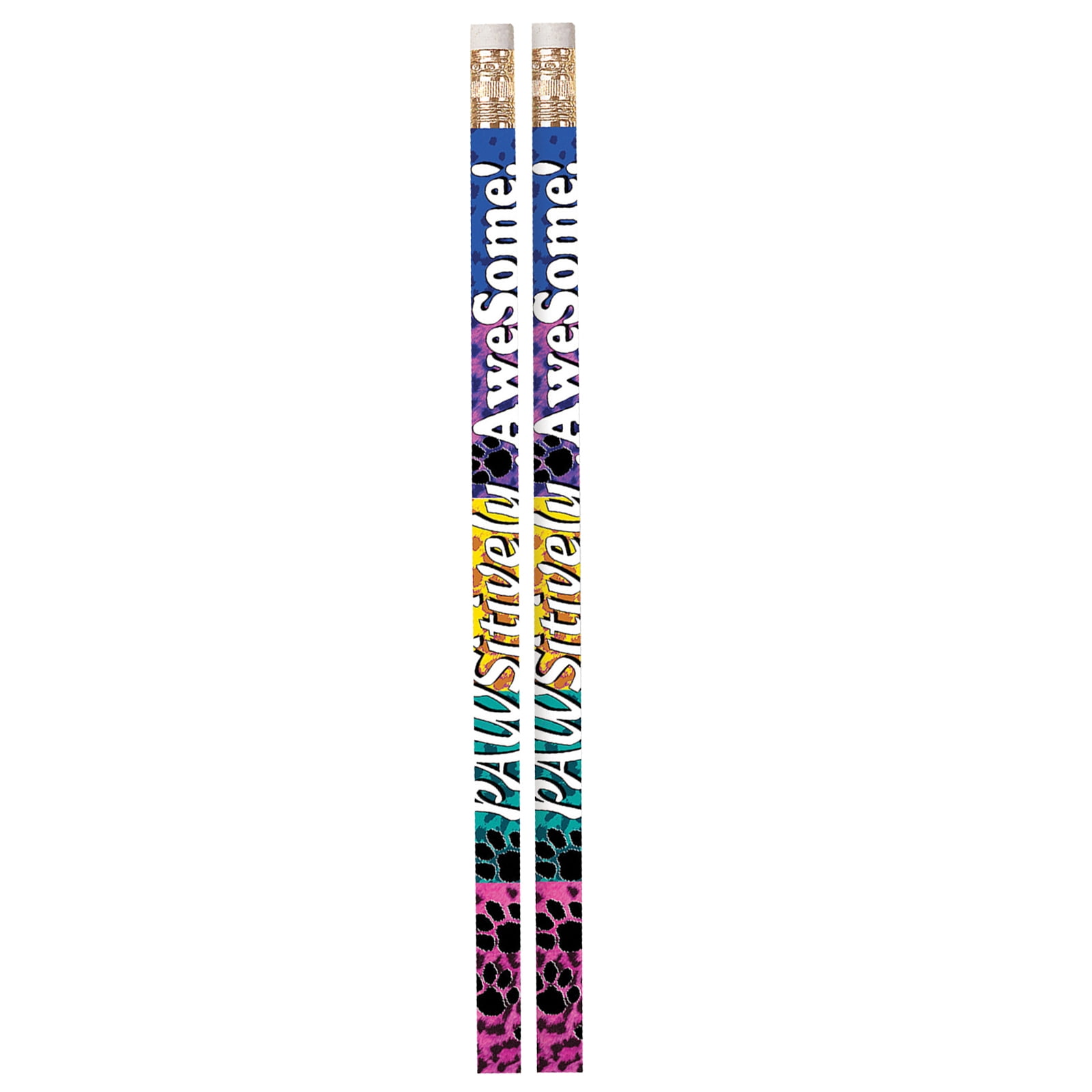 Musgrave Pencil Company Pawsitively Awesome Motivational Pencil, Pack of 144