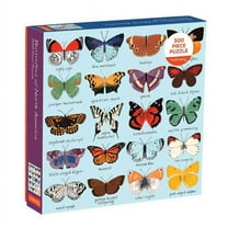 Mudpuppy - Butterflies of North America - 500 Piece Family Jigsaw Puzzle