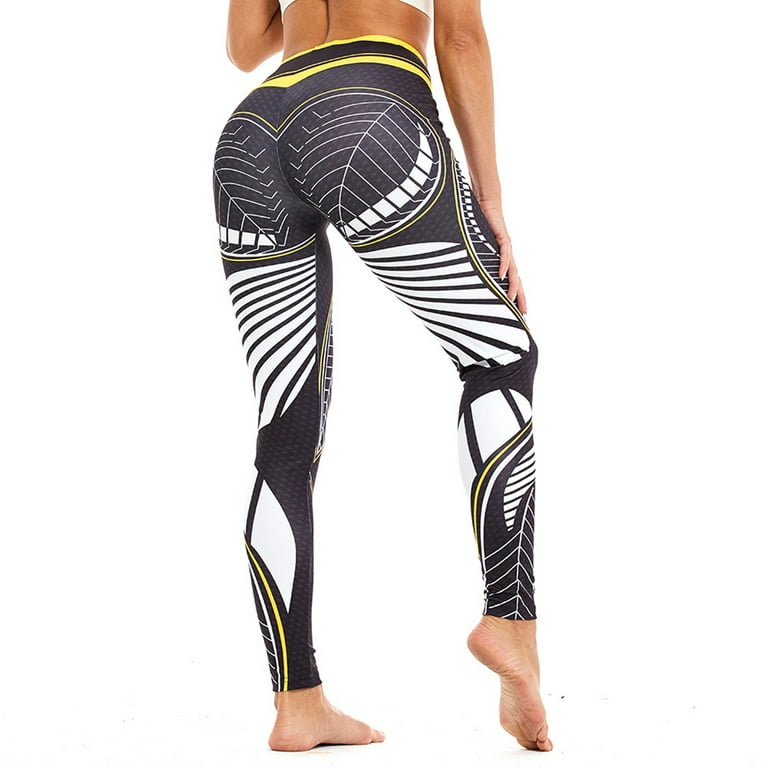 ZHAGHMIN Women Gym Shorts Women'S Yoga Printed Pant Leggings High
