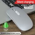 thumbnail image 2 of JOGZMZ 2.4GHz Wireless Bluetooth Mode Gaming Mouse Wireless Optical USB Gaming Mouse 1600DPI Rechargeable Mute Mice, 2 of 8