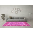 thumbnail image 3 of Ahgly Company Indoor Rectangle Persian Pink Traditional Area Rugs, 7' x 10', 3 of 4