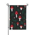 thumbnail image 5 of Sigee Amanita Mushroom for Live Happy Decorative Small Garden Flag,Double Sided Yard Flags Holiday Garden Flags for All Seasons, 5 of 9