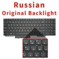 thumbnail image 1 of US Russian For Keyboard Lenovo ThinkPad Backlit Keyboard E15 Gen1 E15 Gen2 R15 Notebook Layout RU Original Backlit, 1 of 6