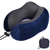 Travel Pillow, Travel Or Flight Memory Foam Neck Pillow, Ergonomically  Designed Neck Support Pillow