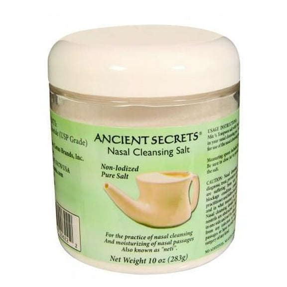 Ancient Secrets Nasal Cleansing Salt - 10 oz