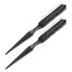 thumbnail image 1 of 2pcs Wig Brush Professional Pointed Tail Airbag Brush Hair Extension Brush for Women Girls (Black), 1 of 4