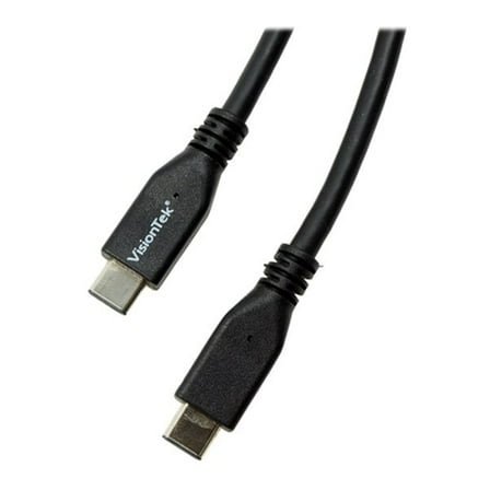 VisionTek 900825 3.28 ft. Black USB 3.1 Type C Cable 1 Meter (M/M)