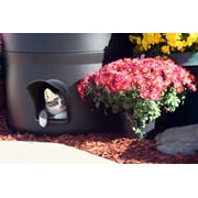 The Kitty Tube, NEW GEN 4 design, Outdoor Cat House with Straw