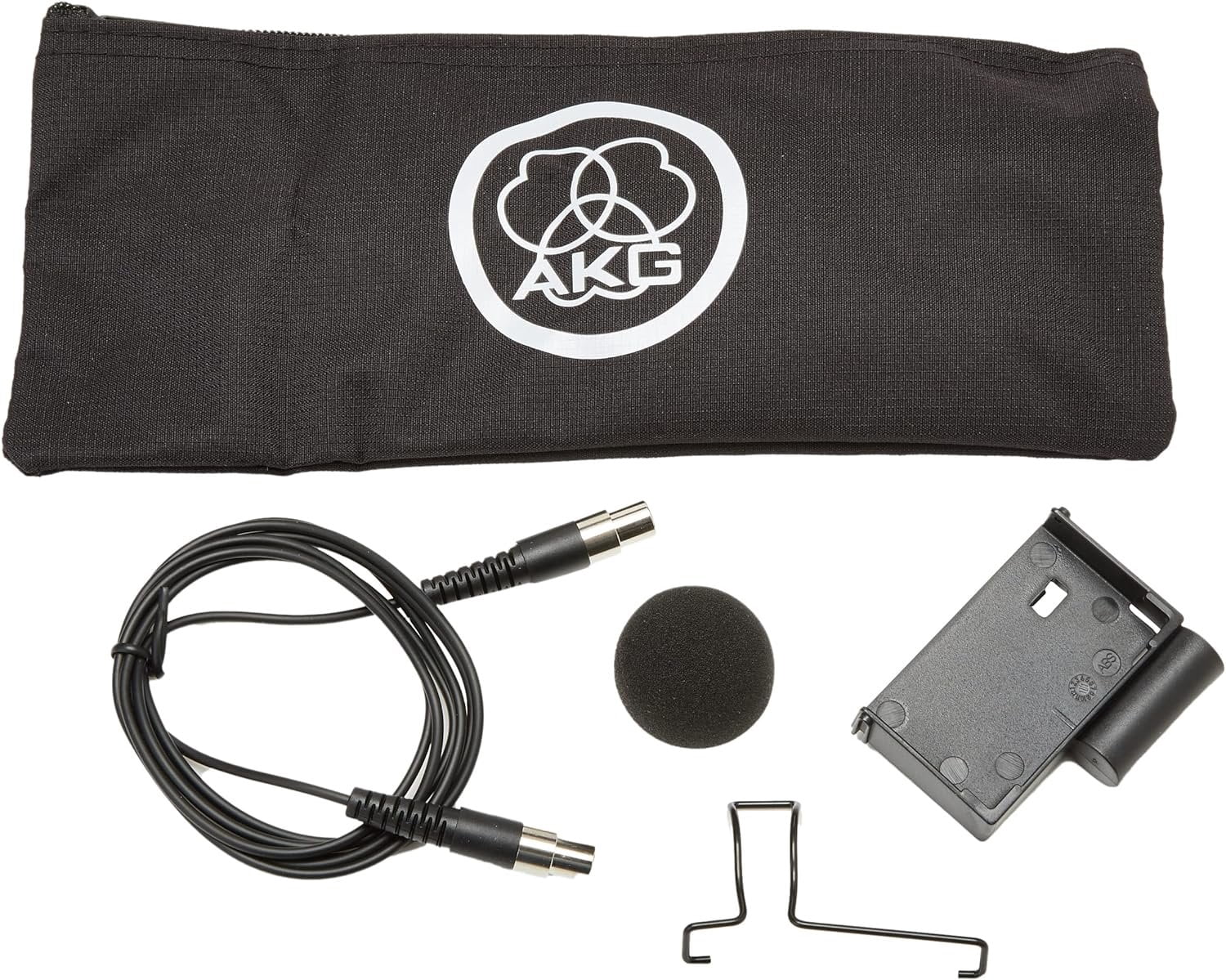 AKG C519 ML Clip-On Condenser Microphone for Brass & Reed Instruments with Mini XLR Cable