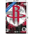 thumbnail image 3 of NBA Houston Rockets - Maximalist Logo 23 Wall Poster with Pushpins, 22.375" x 34", 3 of 4