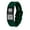 20mm-Dark green, variant on Linnalove QR Code Silicone Medical Alert ID Band for Allergies and Illnesses