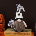thumbnail image 4 of AMERTEER Décoration Nain d'Halloween Mini Chapeau Rudolph Jouet Cadeaux pour Enfants Amis Tenant Signe, 4 of 6