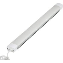 Good Earth Lighting 24-Inch Under Cabinet Light - LED Light Bar - Linkable Outlet - Under Counter Lighting - Damp Location - 2000 Lumens - 4000K - 50,000 Hour Rated Lamp Life - IP20 - White Finish
