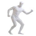 thumbnail image 5 of Traje De Zentai Spandex Segunda Piel Ojos Abiertos Mono De Fiesta De Halloween blanco Sunnimix Spandex Body, 5 of 5