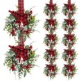 thumbnail image 1 of Christmas Wreath for Kitchen Cabinet, Farmhouse Decor (B-12pcs, 11.8 inch), 1 of 7