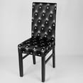 thumbnail image 2 of Elastic Stretch Slipcover Home Restaurant Hotel Decorative Short Dining Stool Seat Cover, 2 of 7