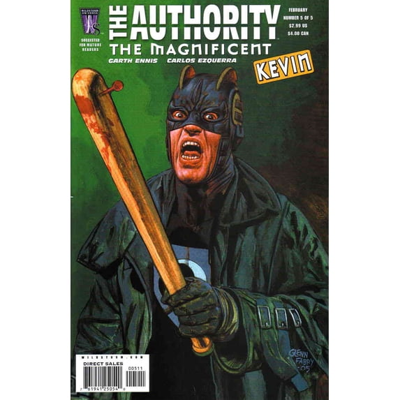 Authority, The: The Magnificent Kevin #5 VF ; WildStorm Comic Book