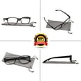 thumbnail image 5 of Reading Glasses 1.00| Best 2-Pack of Black Readers for Men and Women | 180 Day Guarantee, 5 of 6
