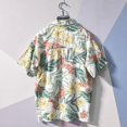 thumbnail image 3 of Camisas y blusas de hip hop de media manga para hombres, ropa floral con bolsillo, coloridas, divertidas, hawaianas, geométricas, para hombre, gráficas S, 3 of 4