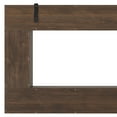 thumbnail image 7 of ModFusion 61-Inch Vintage Walnut Console Table with Layered Frame Design – P2 MDF Entryway Accent Table with Anti-Tipping Kit & Felt Pads, 7 of 7