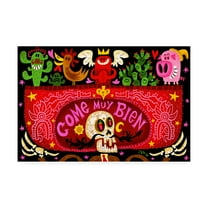 Trademark Fine Art 'Come Muy Bien' Canvas Art by Jorge R. Gutierre