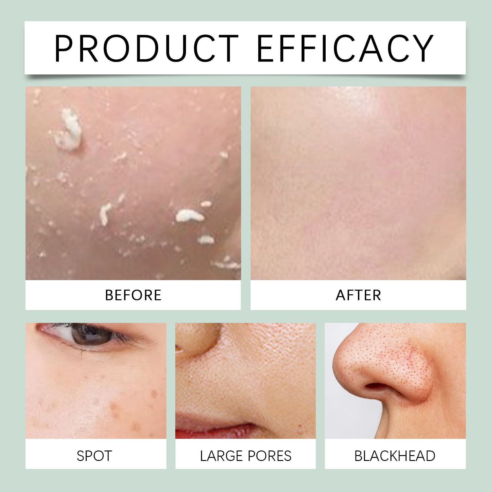 Alvantor Gentle Exfoliating Gel Cleanser Facial Scrub, Hydrating Pore Minimizer for All Skin Types, 1.76 oz