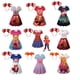 thumbnail image 2 of Disney Girl Princess Turning Red Dress Kids Cosplay Charm Niños Carnaval Fiesta de cumpleaños Ropa Summer Dress Girls7-8 --150 Gao Jinjia LED, 2 of 2