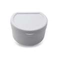 thumbnail image 4 of kiplyki Denture Case Dental Bath Box False Teeth Storage Box with Hanging, 4 of 6