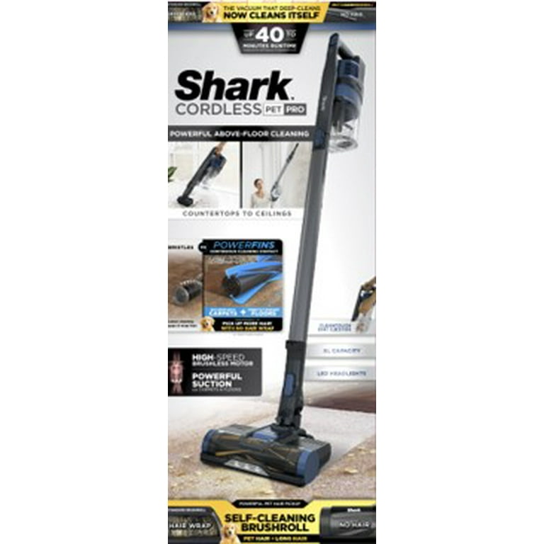Shark Pet Pro Cordless Stick Vacuum Cleaner with Powerfins 