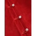 thumbnail image 6 of Christmas Romper for Baby Boys Girls Long Sleeve Button Jumpsuits Long Pants Romper with Hood, 6 of 8