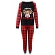 thumbnail image 2 of Conjuntos de pijamas de Navidad para la familia, ropa de dormir a juego con cuadros, padre, madre y niños, Tops y pantalones, 2 of 3