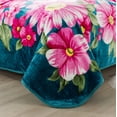 thumbnail image 5 of JML Queen Size Fleece Blanket, 1 Ply Lightweight Korean Style Plush Bed Blanket, 75" X 91", 5 of 5