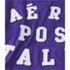 thumbnail image 2 of Aeropostale - Playera adornada con logo apilado para mujer, morado, grande, 2 of 2