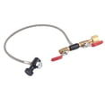 thumbnail image 4 of Adaptador de recarga para cilindro de CO2 CGA-320 con manguera para tanque de refresco de 24" con manómetro, 4 of 14