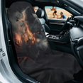 thumbnail image 3 of FOR U DESIGNS Wolf Forest Flame Print Car Seat Towel Covers for Dog Pet Washable Car Towel Cover with Storage Bag Absorbent Microfiber Towel for Workout Outdoor Sport Activities, 3 of 7