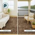 thumbnail image 4 of Addison Rugs Chantille Indoor/Outdoor Traditional Global Copper Machine Washable Rectangle Rug, 10' x 14', 4 of 8