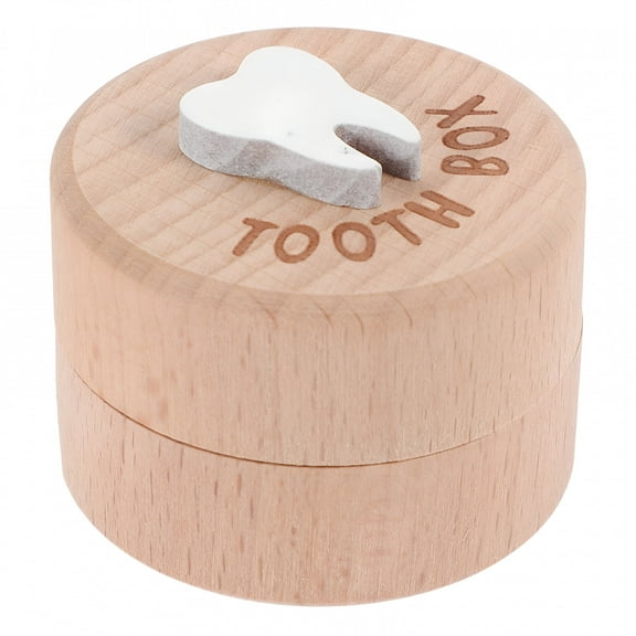 ACDANC Baby Tooth Box Teeth Holder Toddlers Container Kids First Case Fairy Collection Umbilical Cord