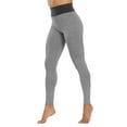 thumbnail image 2 of FUTATA Butt Lift Yoga Pants For Women Seamless Ruched Leggings Booty Tummy Control Running Biker Workout Pants Tights, 2 of 6