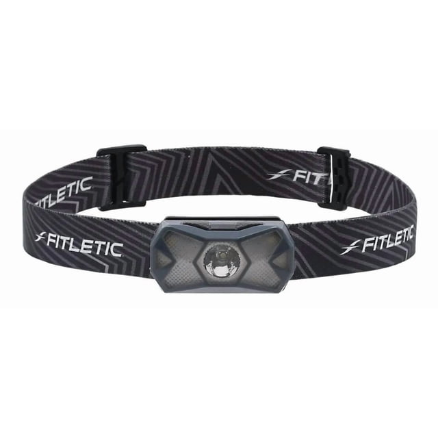 Lampara De Cabeza Fitletic Trail Running Headlamp Ray Blanco Negro