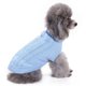 thumbnail image 5 of Greeniant Suéter de Navidad para mascotas, suéter de punto cálido de Color sólido, ropa de otoño e invierno Ropa para mascotas Azul claro 3XL Greeniant PT000154-09, 5 of 6