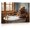 Frame-style, variant on Funny Bear Bathtub Wall Art Vintage Rustic Farmhouse Bathroom Decor Poster