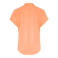 thumbnail image 5 of Weikingp Tops For Women Trendy Summer Shirts For Women Womens Basic Tee Shirts Short Sleeve Shirts For Women Going Out Tops For Women Orange L, 5 of 8