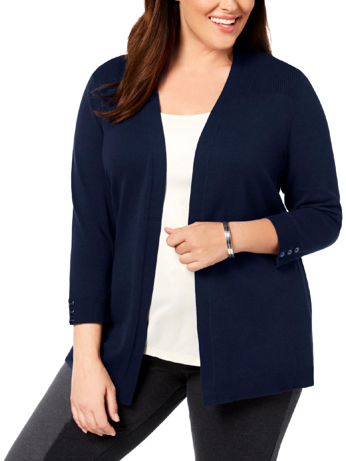 quarter sleeve cardigan