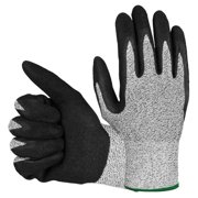 Thickened Protective Gloves Grade 5 Cut-resistant Gloves Grade 5 Kitchen HPPE Glass Cutting Safety Protection Gardening Work Safety Work Glove ,Wear Resistant