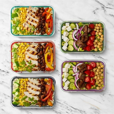 ello glass food storage set