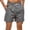 Gray, variant on ZVNAΖH Mens Shorts Clearance Mens Shorts Elastic Waistband with Pockets and Drawstrings Mens Summer Beach Casual Shorts