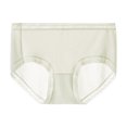 thumbnail image 2 of Womens' Plus Size Seamless Underwears Cotton Medium-Waist Briefs Solid Color Women Underwear, 2 of 4