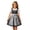 00-Black280, variant on Lullu Girls Oktoberfest Party Striped Bavarian Dirndl Dress with Apron, Black, Sizes 3-12