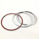 thumbnail image 4 of ABS mate para Hyundai Kona Encino 2017-2020 Accesorios para el coche Puerta Audio Hablar Sonido Cubierta Anillo Círculo Marco interior Cubierta Embellecedora, 4 of 5